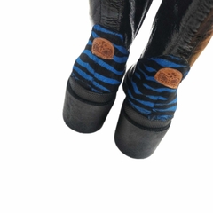 Bota Cano Alto Salto Bloco