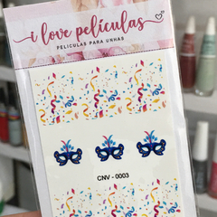 Película de Unha Carnaval CNV - 0003 - loja online