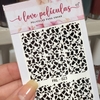 Película de unha tulipas pretas FRL - 023