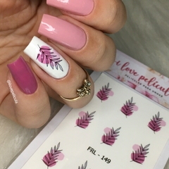 Película de unha floral raminhos FRL - 149 - I Love Películas - Películas para unhas