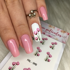 Película de unha tulipa rosa FRL - 040 - comprar online
