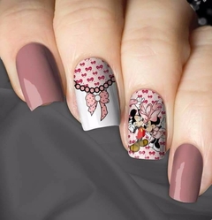 Película de unha minnie Mickey corações DVS - 117