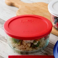 Bowl vidrio con tapa 950ml