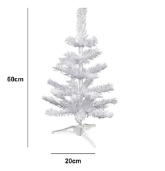 Pino navideño blanco 60cn