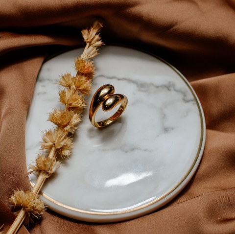 Anel cruzado ajustável