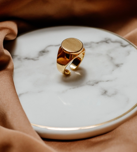 Anel moeda ajustável