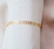 Pulseira corrente escamas lisas e diamantadas - comprar online