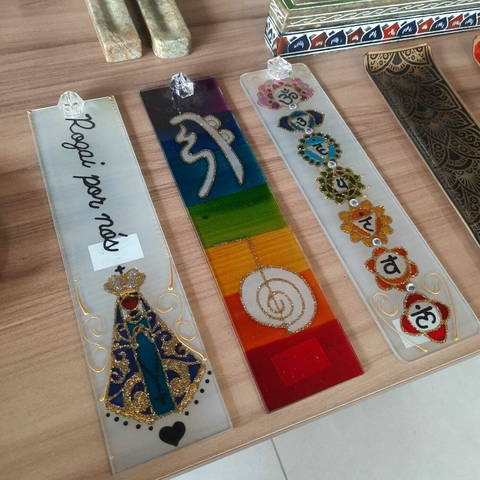 INCENSÁRIO VIDRO PINTADO RÉGUA - CF