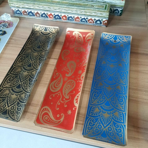 INCENSARIO CERÂMICA RÉGUA ÉTNICO - CF