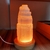 LUMINÁRIA SELENITA 15 CM - BASE LED COLORIDA na internet