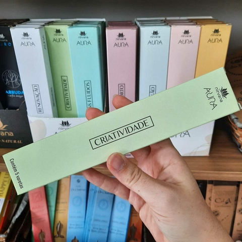 INCENSO AURA - CRIATIVIDADE