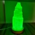 LUMINÁRIA SELENITA 20 CM - BASE LED COLORIDA