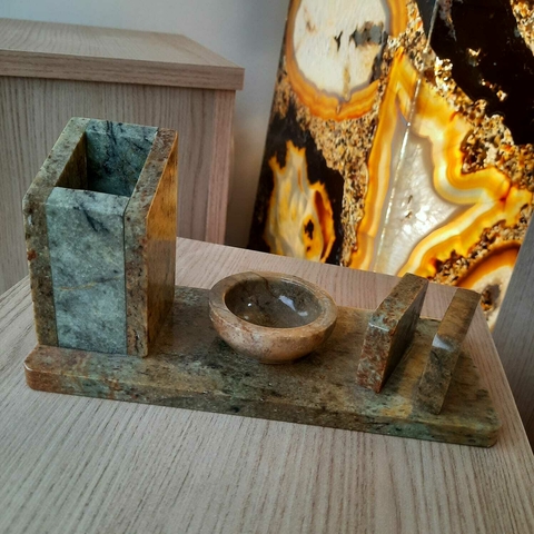 Conjunto Escritório - Pedra Sabão