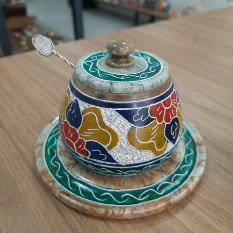 PIMENTEIRA DECORADA - PEDRA SABÃO