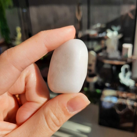 QUARTZO BRANCO - ROLADO (UNID)