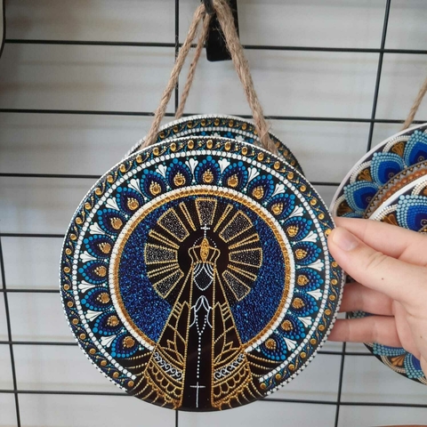 Mandala Nsa Senhora - 16cm - Cerâmica