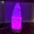 LUMINÁRIA SELENITA 20 CM - BASE LED COLORIDA - comprar online
