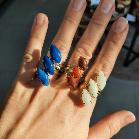 ANEL REGULÁVEL 3 NAVETES LISO - REGULÁVEL - IR