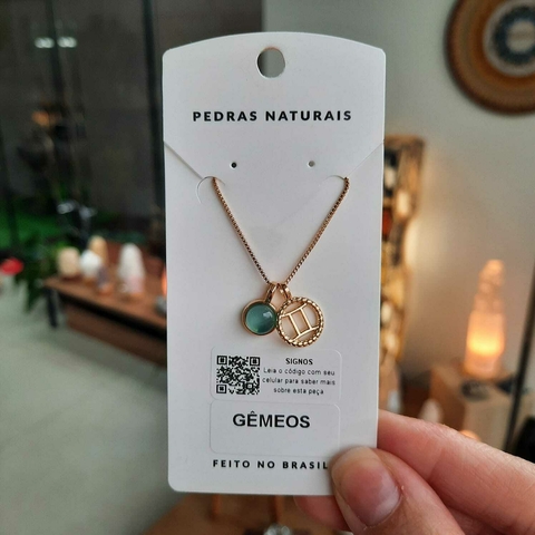 Colar do Signo - Gêmeos