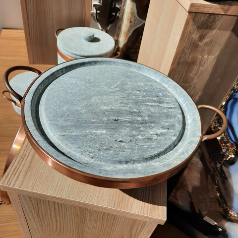 GRELHA 27CM - PEDRA SABÃO