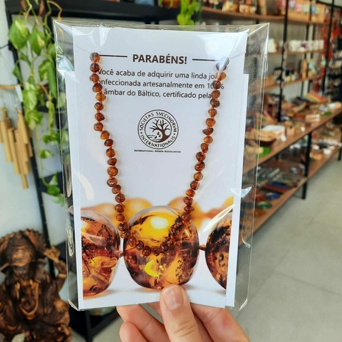 COLAR AMBAR - INFANTIL - 36CM