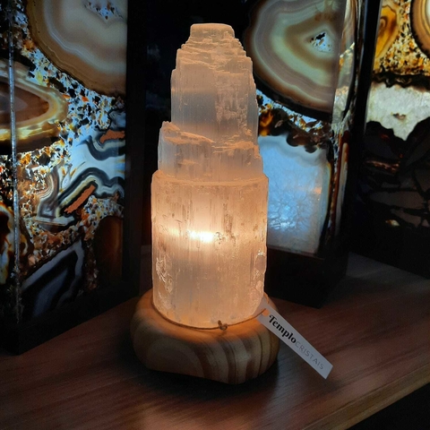 LUMINÁRIA SELENITA 20CM