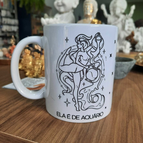 Caneca Signos - Aquário