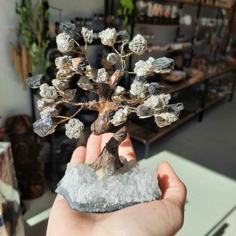 BONSAI DE PIRITA COM TURMALINA