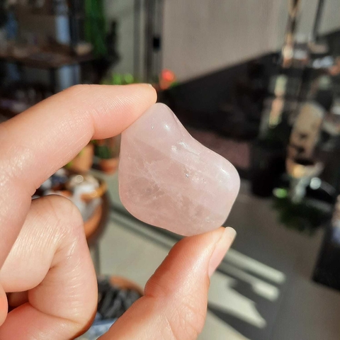 QUARTZO ROSA - ROLADO (UNID)