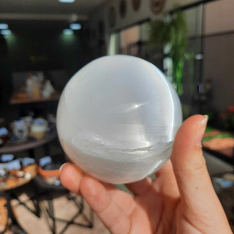 ESFERA DE SELENITA 8CM