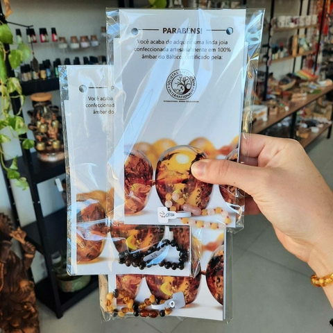 PULSEIRA AMBAR - BEBÊ/INFANTIL - 13/14CM