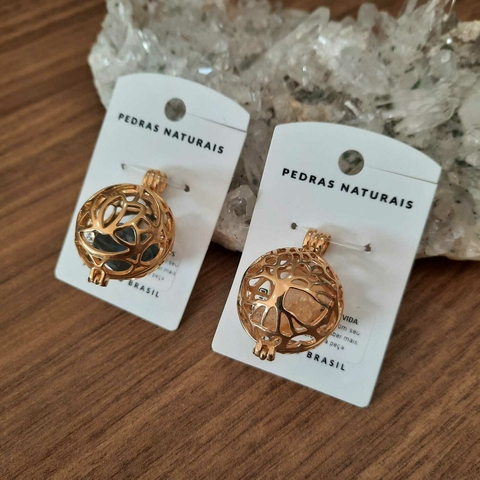 PINGENTE CHAMADOR DE ANJOS - DOURADO - PS