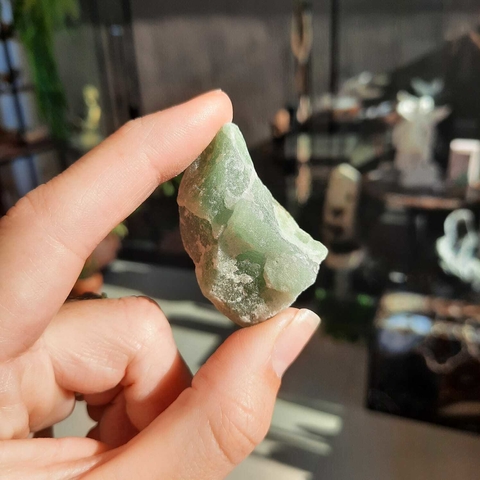 QUARTZO VERDE - BRUTO (UNID)