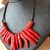 COLAR MAXXI CORAL VERMELHO - comprar online