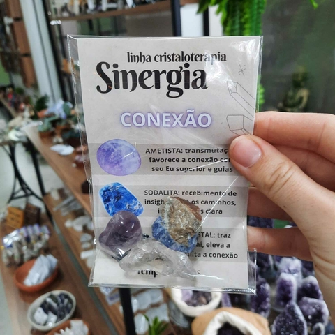 Sinergia da Conexão - Linha Cristaloterapia