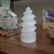 TORRE ESPIRAL DE SELENITA 10CM - comprar online