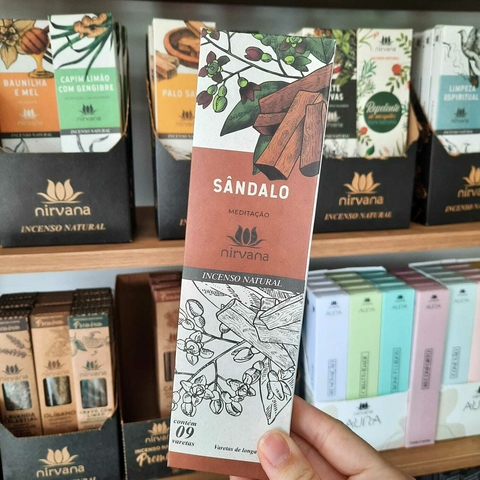INCENSO NIRVANA - SÂNDALO