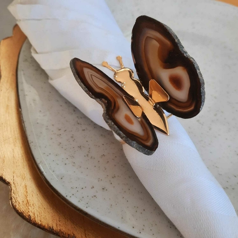 Marcador Guardanapos - Borboletas