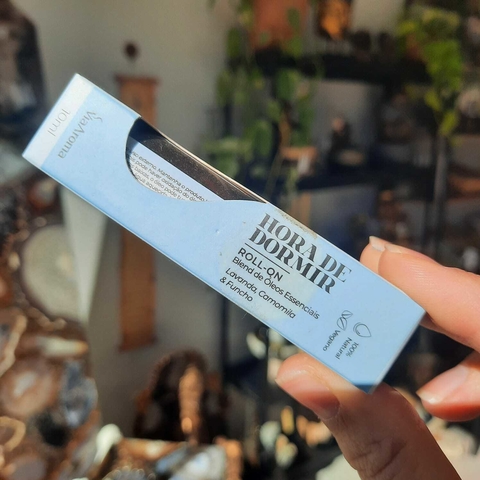 ROLL ON COM ÓLEO ESSENCIAL 10ML - HORA DE DORMIR - VIA AROMA