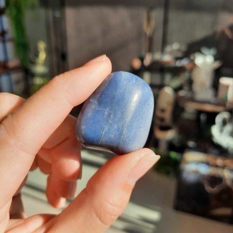 QUARTZO AZUL - ROLADO (UNID)