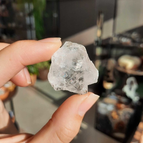 QUARTZO CLARO/CRISTAL - BRUTO (UNID)