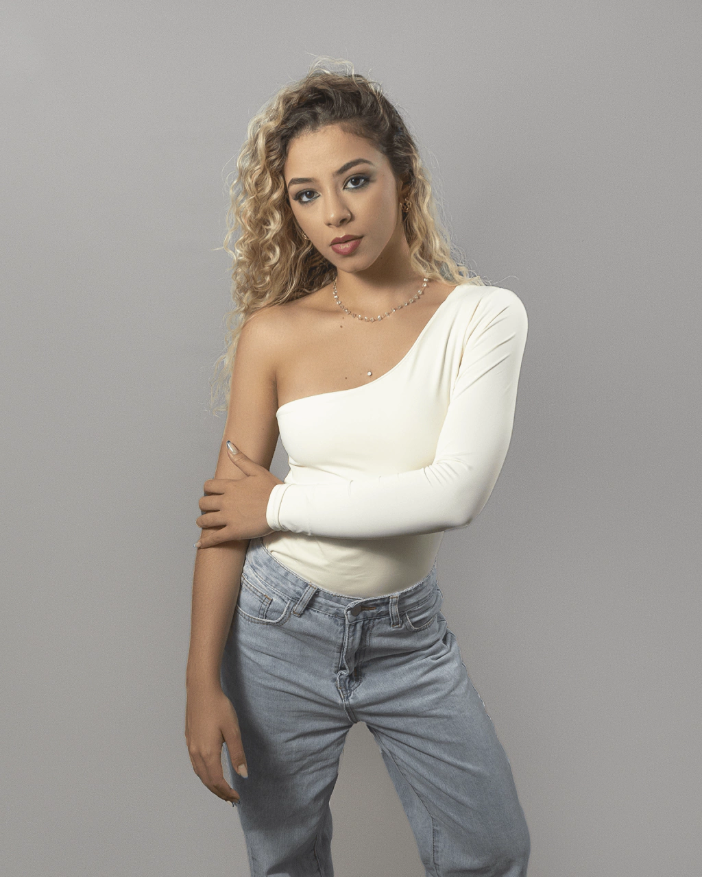 Body Nula Manga - Off White