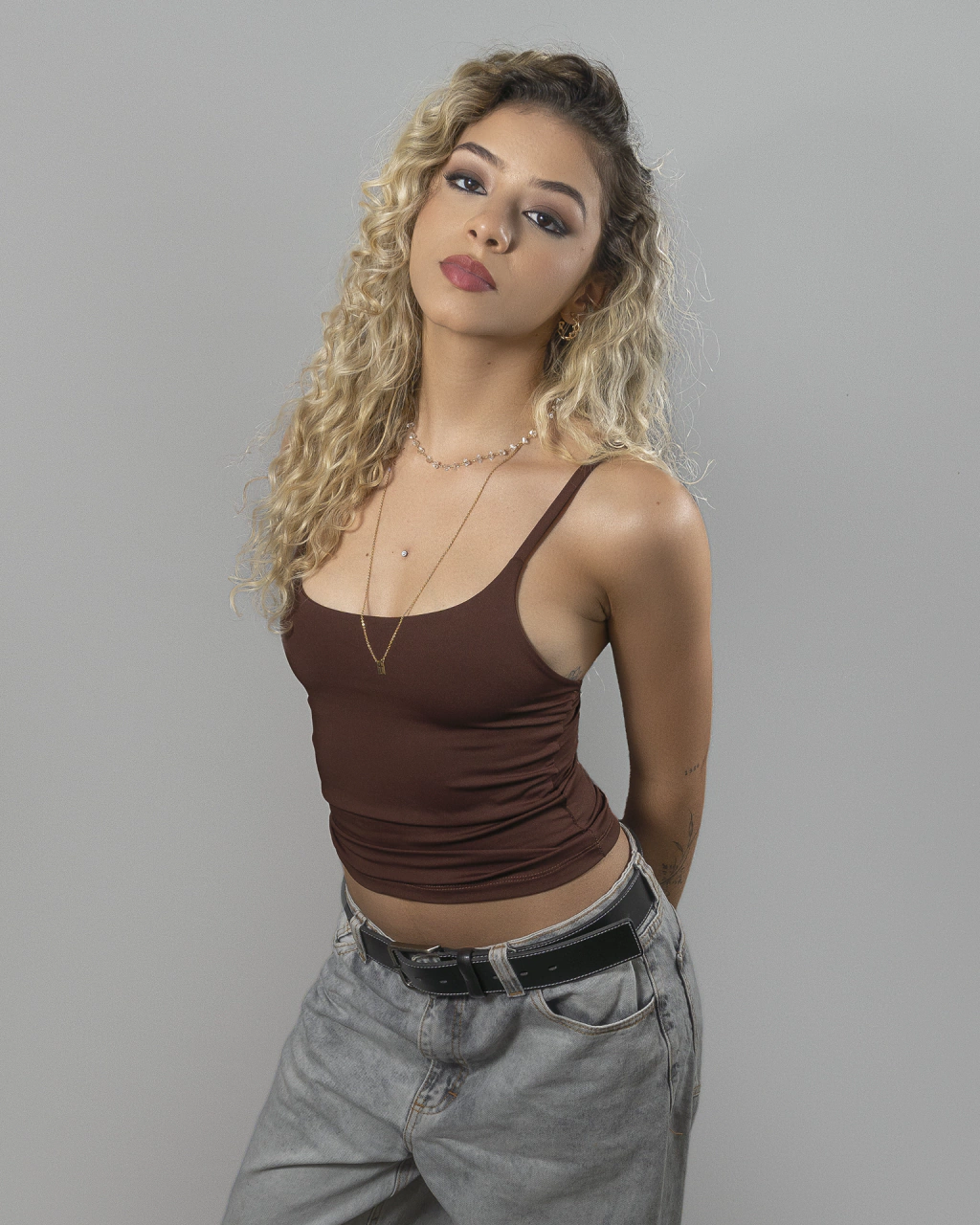 Regata Básica - Marrom