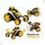 Imagem do GIRA CAR 360 C/ LUZ-AMARELO