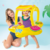 Boia de Pé Com Cobertura Estrela Amarela Intex (81cm x 79cm) - Toca dos Infláveis