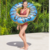 Bóia de Cintura Donut's Azul/ Marrom Bestway (1,07m) na internet