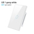 interruptor WiFi Switch No Neutral Wire Required, RF433 Smart Home Interruptor L - loja online