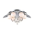 Lustre Cromado Cristal - comprar online