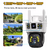 TQ7-Turbo Solar Wi-Fi Security Camera - Atacado Led