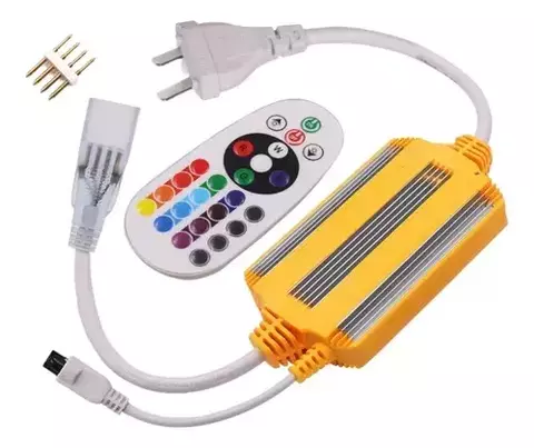 Controle e Conector para Manguera Led RGB - comprar online